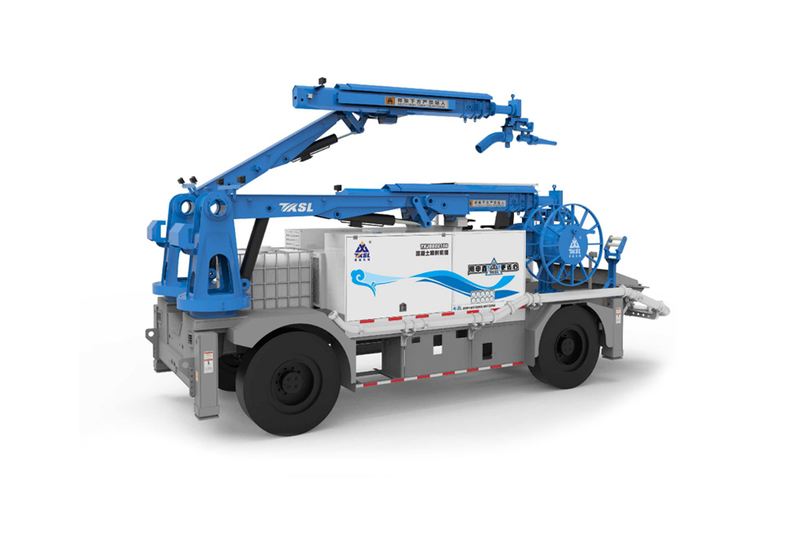 雙臂工程底盤(pán)噴射機(jī)組